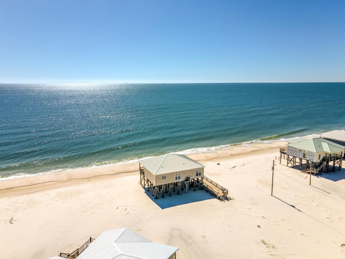 Marisol - Pet Friendly And Gulf Front! Enjoy The Large Deck With Amazing Views! Home Dauphin Island Eksteriør billede