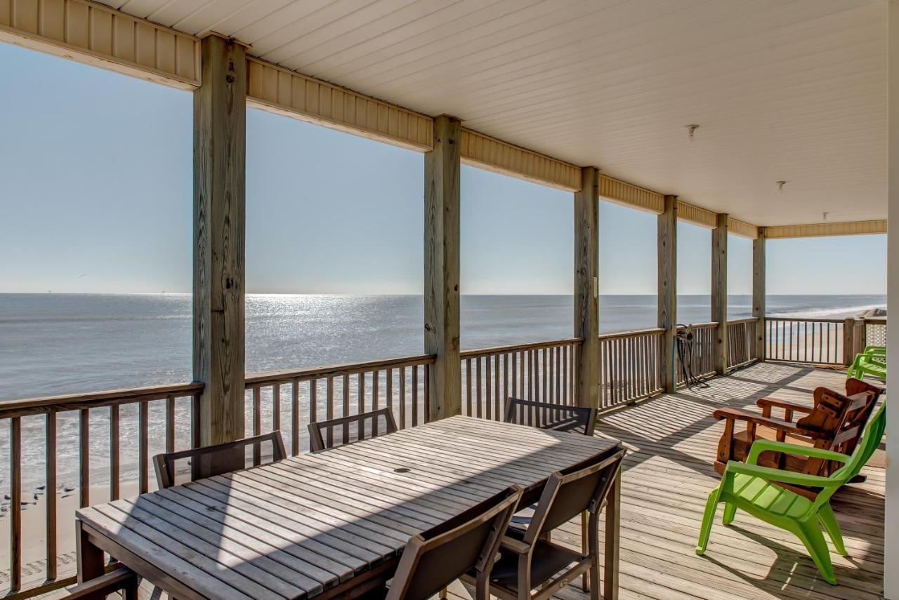 Marisol - Pet Friendly And Gulf Front! Enjoy The Large Deck With Amazing Views! Home Dauphin Island Eksteriør billede