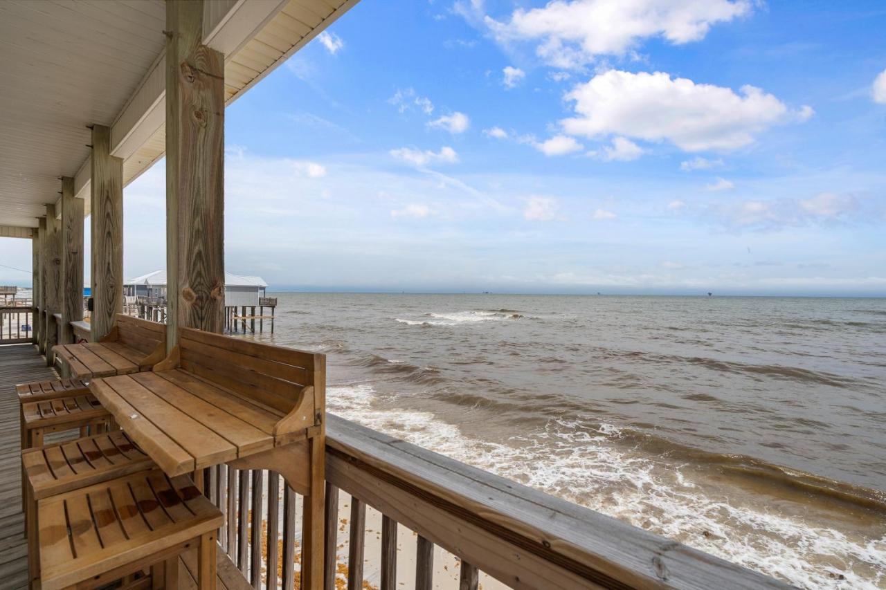 Marisol - Pet Friendly And Gulf Front! Enjoy The Large Deck With Amazing Views! Home Dauphin Island Eksteriør billede