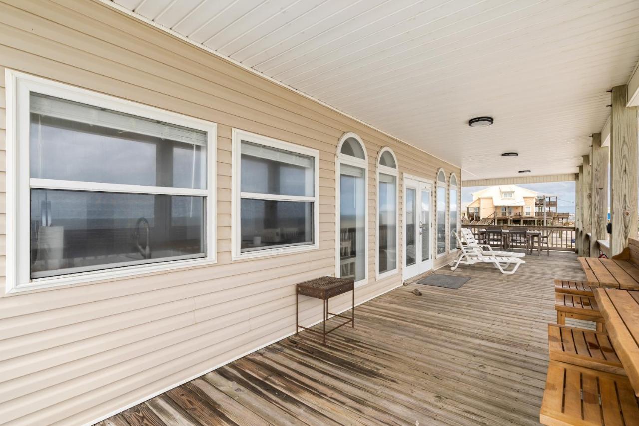 Marisol - Pet Friendly And Gulf Front! Enjoy The Large Deck With Amazing Views! Home Dauphin Island Eksteriør billede