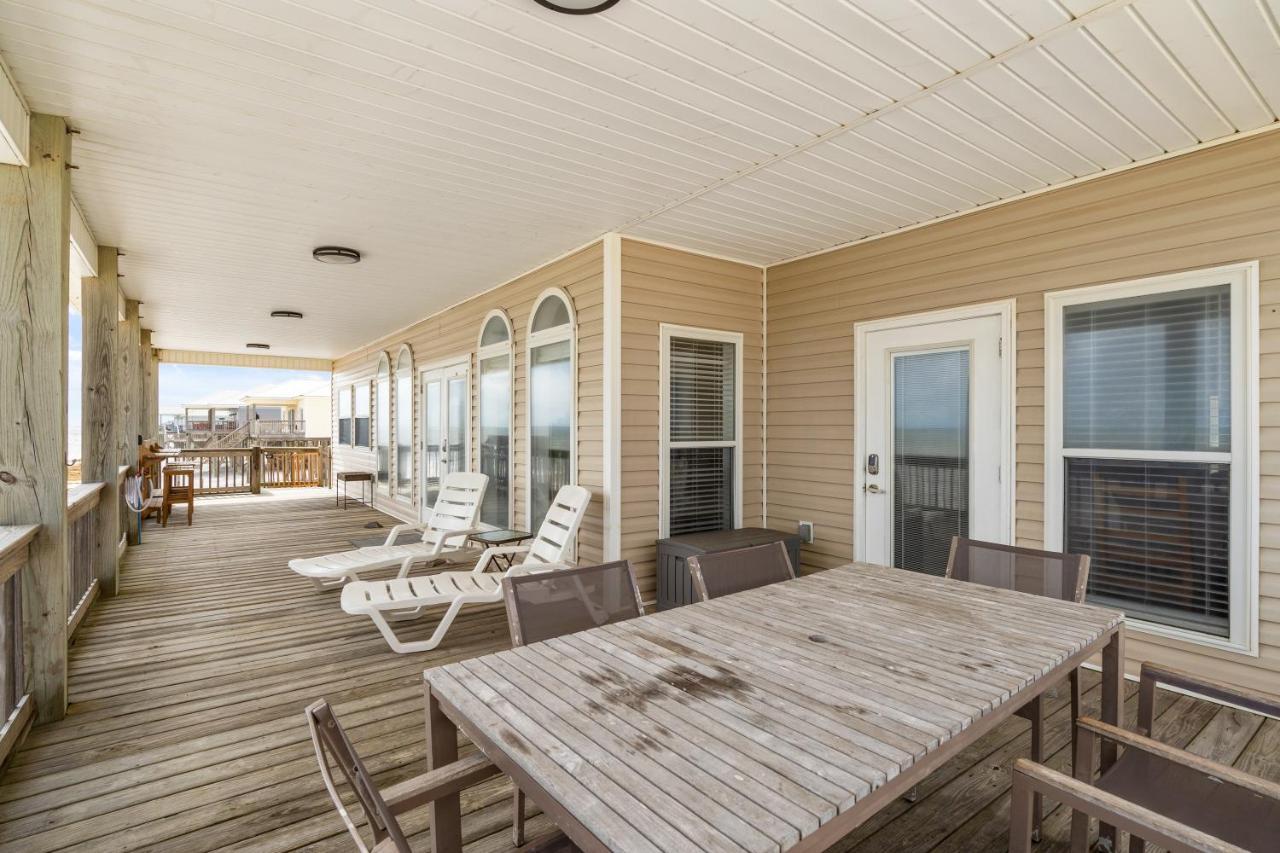 Marisol - Pet Friendly And Gulf Front! Enjoy The Large Deck With Amazing Views! Home Dauphin Island Eksteriør billede